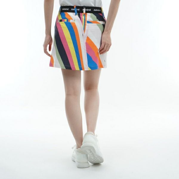 アドミラル ゴルフ Admiral GOLF レディース レディース アートプリント ストレッチスカート ADLA406 詳細4