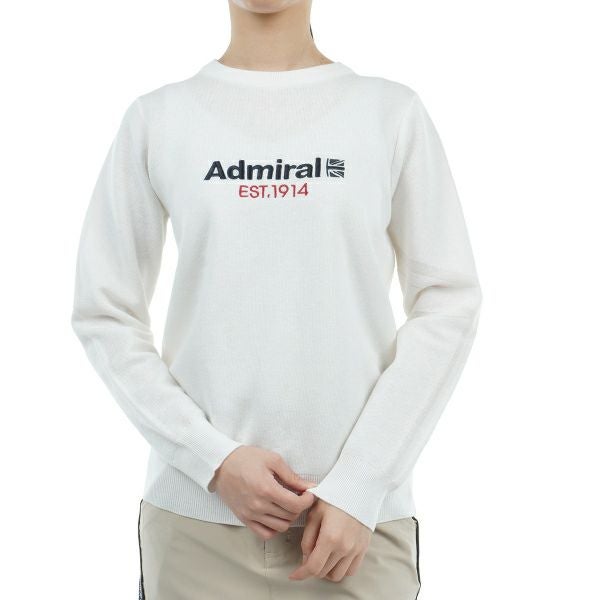 アドミラル ゴルフ Admiral GOLF レディース レディース ユニオンジャック クルーセーター ADLA408 詳細2