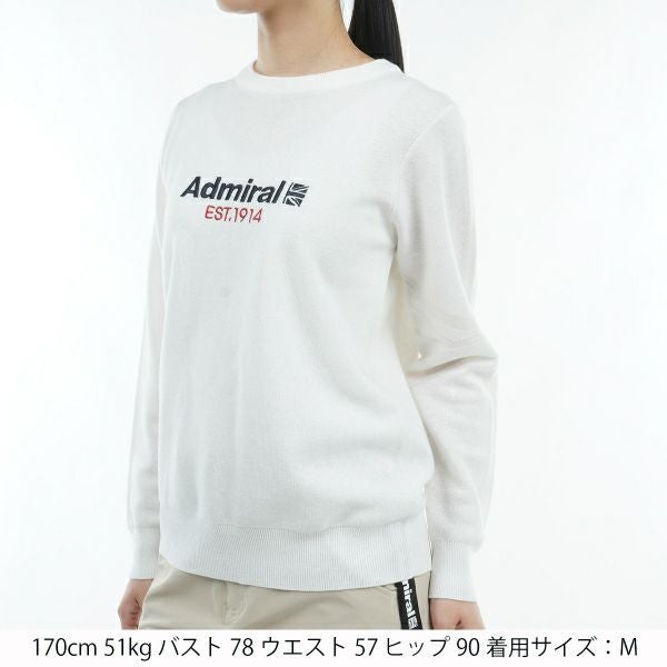 アドミラル ゴルフ Admiral GOLF レディース レディース ユニオンジャック クルーセーター ADLA408 詳細6