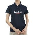 アドミラル ゴルフ Admiral GOLF レディース レディース リサイクルカノコ ロゴ ポロシャツ ADLA410 詳細5