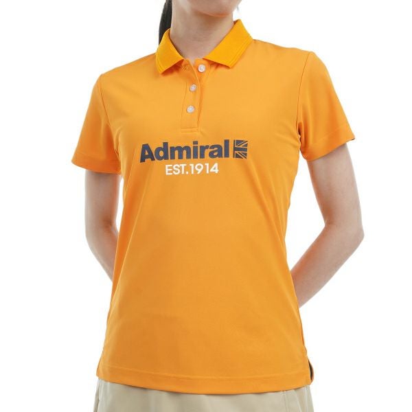 アドミラル ゴルフ Admiral GOLF レディース レディース リサイクルカノコ ロゴ ポロシャツ ADLA410 詳細7