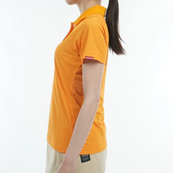 アドミラル ゴルフ Admiral GOLF レディース レディース リサイクルカノコ ロゴ ポロシャツ ADLA410 詳細25