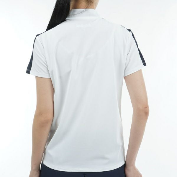 アドミラル ゴルフ Admiral GOLF レディース レディース メタルロゴ モックシャツ ADLA412 詳細9