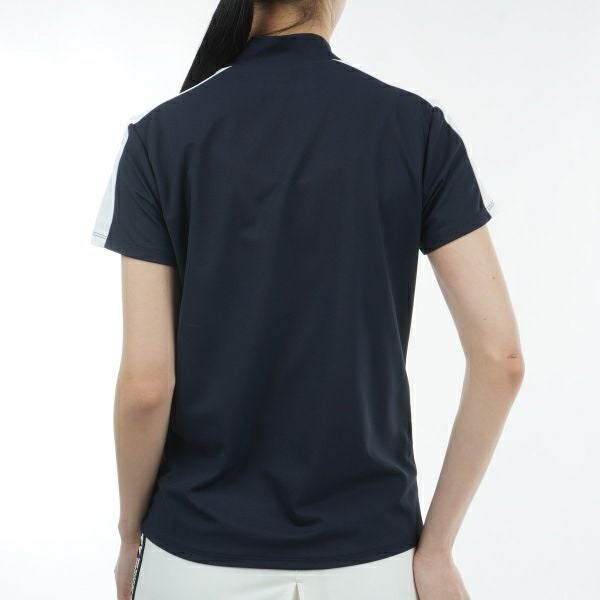 アドミラル ゴルフ Admiral GOLF レディース レディース メタルロゴ モックシャツ ADLA412 詳細11