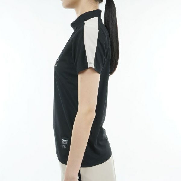 アドミラル ゴルフ Admiral GOLF レディース レディース メタルロゴ モックシャツ ADLA412 詳細16