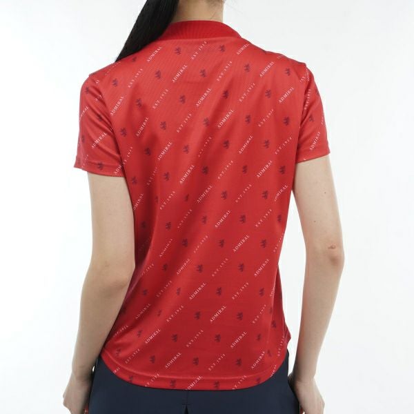 アドミラル ゴルフ Admiral GOLF レディース レディース モノグラム モックシャツ ADLA414 詳細5