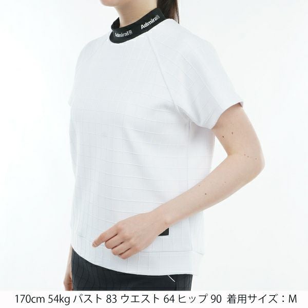 アドミラル ゴルフ Admiral GOLF レディース レディース グリッドオーバー モックシャツ ADLA416 詳細7