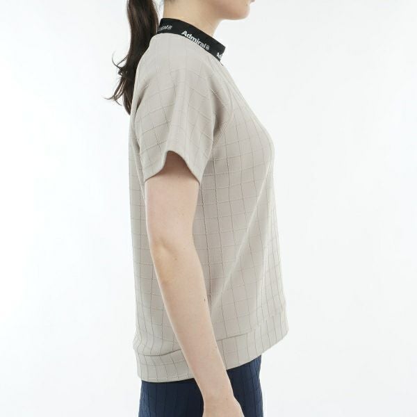 アドミラル ゴルフ Admiral GOLF レディース レディース グリッドオーバー モックシャツ ADLA416 詳細14