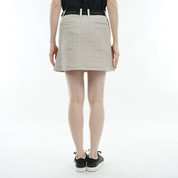 アドミラル ゴルフ Admiral GOLF レディース レディース グリッド ストレッチスカート ADLA417 詳細12