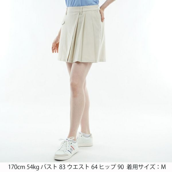 アドミラル ゴルフ Admiral GOLF レディース レディース プリーツ キュロットスカート ADLA418 詳細6