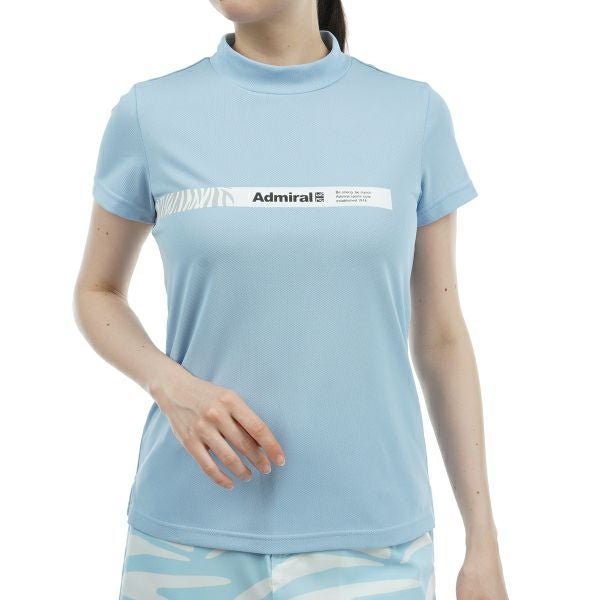 アドミラル ゴルフ Admiral GOLF レディース レディース ゼブラロゴ モックシャツ ADLA426 詳細1