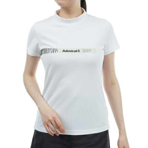 アドミラル ゴルフ Admiral GOLF レディース レディース ゼブラロゴ モックシャツ ADLA426 詳細2