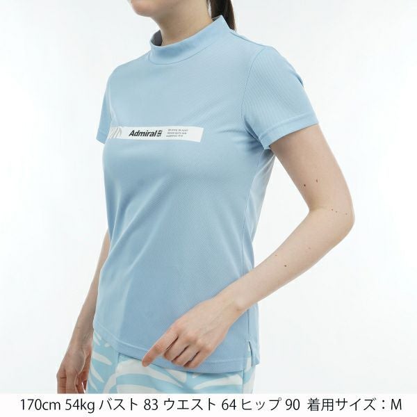 アドミラル ゴルフ Admiral GOLF レディース レディース ゼブラロゴ モックシャツ ADLA426 詳細5