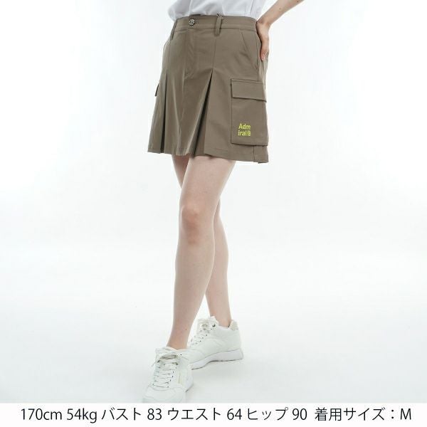 アドミラル ゴルフ Admiral GOLF レディース レディース バックディンプル タックスカート ADLA428 詳細4