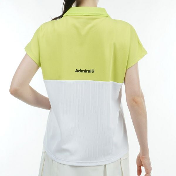 アドミラル ゴルフ Admiral GOLF レディース レディース メッシュ フレンチスリーブシャツ ADLA429 詳細5