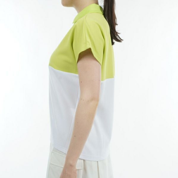 アドミラル ゴルフ Admiral GOLF レディース レディース メッシュ フレンチスリーブシャツ ADLA429 詳細10