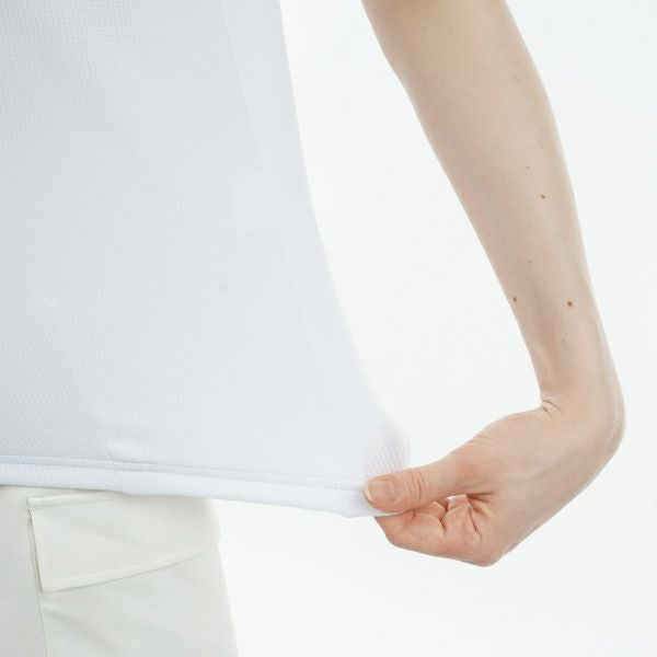 アドミラル ゴルフ Admiral GOLF レディース レディース メッシュ フレンチスリーブシャツ ADLA429 詳細12