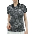 アドミラル ゴルフ Admiral GOLF レディース レディース リーフジャカード ポロシャツ ADLA430 詳細3