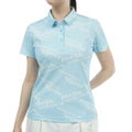 アドミラル ゴルフ Admiral GOLF レディース レディース ランダムロゴ プリントポロシャツ ADLA431 詳細3
