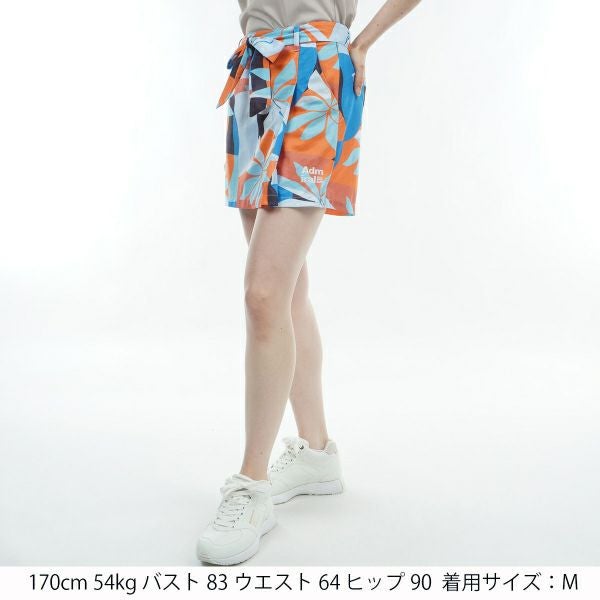 アドミラル ゴルフ Admiral GOLF レディース レディース リゾート柄 キュロットスカート ADLA438 詳細4