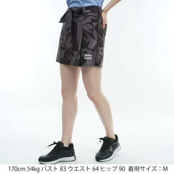アドミラル ゴルフ Admiral GOLF レディース レディース リゾート柄 キュロットスカート ADLA438 詳細6