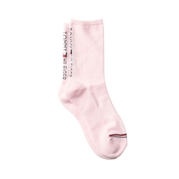 トミー ヒルフィガー ゴルフ Tommy Hilfiger Golf レディース レディース ミドルソックス バーチカルロゴ THMB4SCL 詳細4