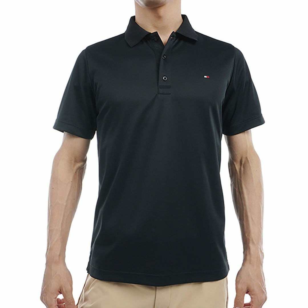トミー ヒルフィガー ゴルフ]メンズ ベーシックフラッグ ポロシャツ