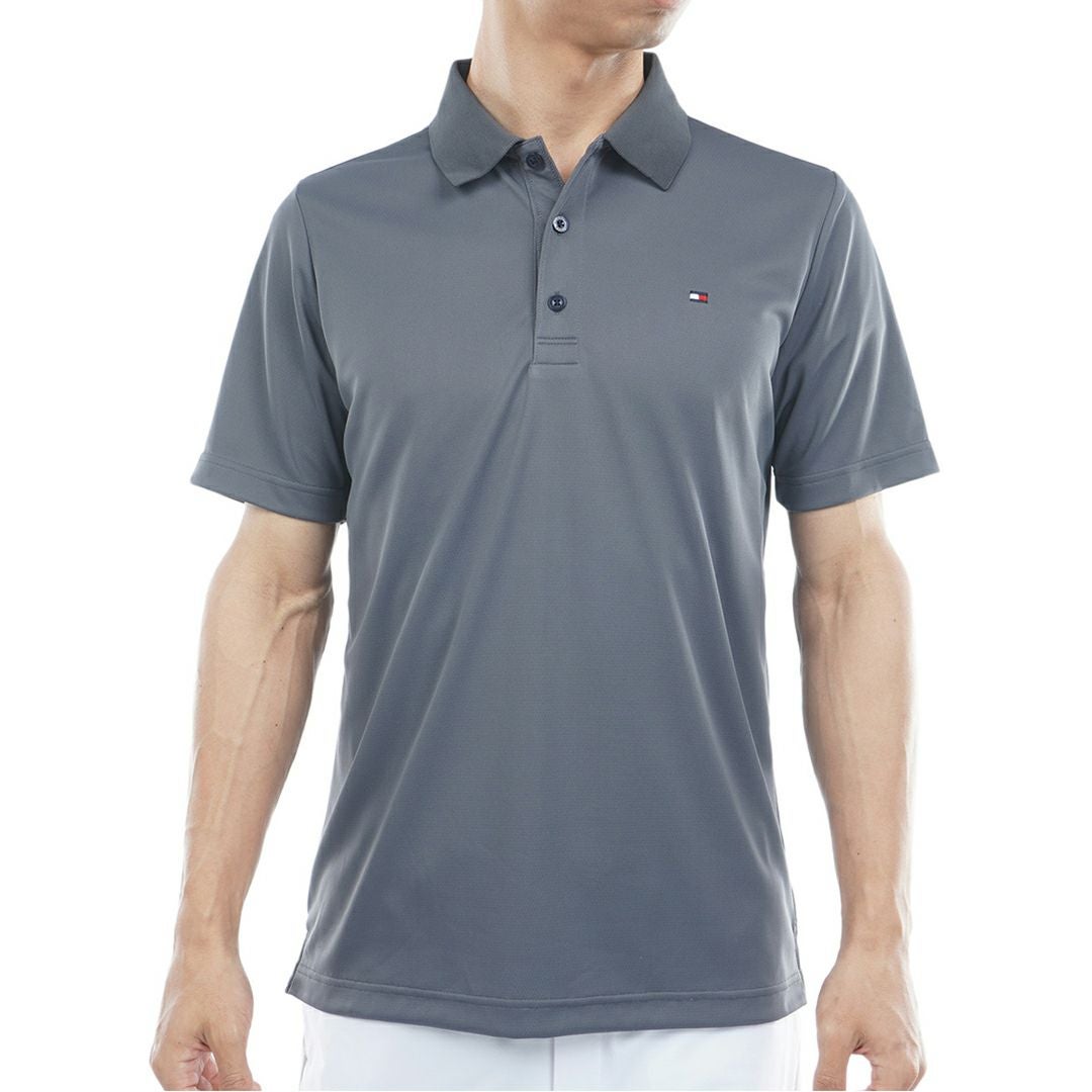 トミー ヒルフィガー ゴルフ]メンズ ベーシックフラッグ ポロシャツ