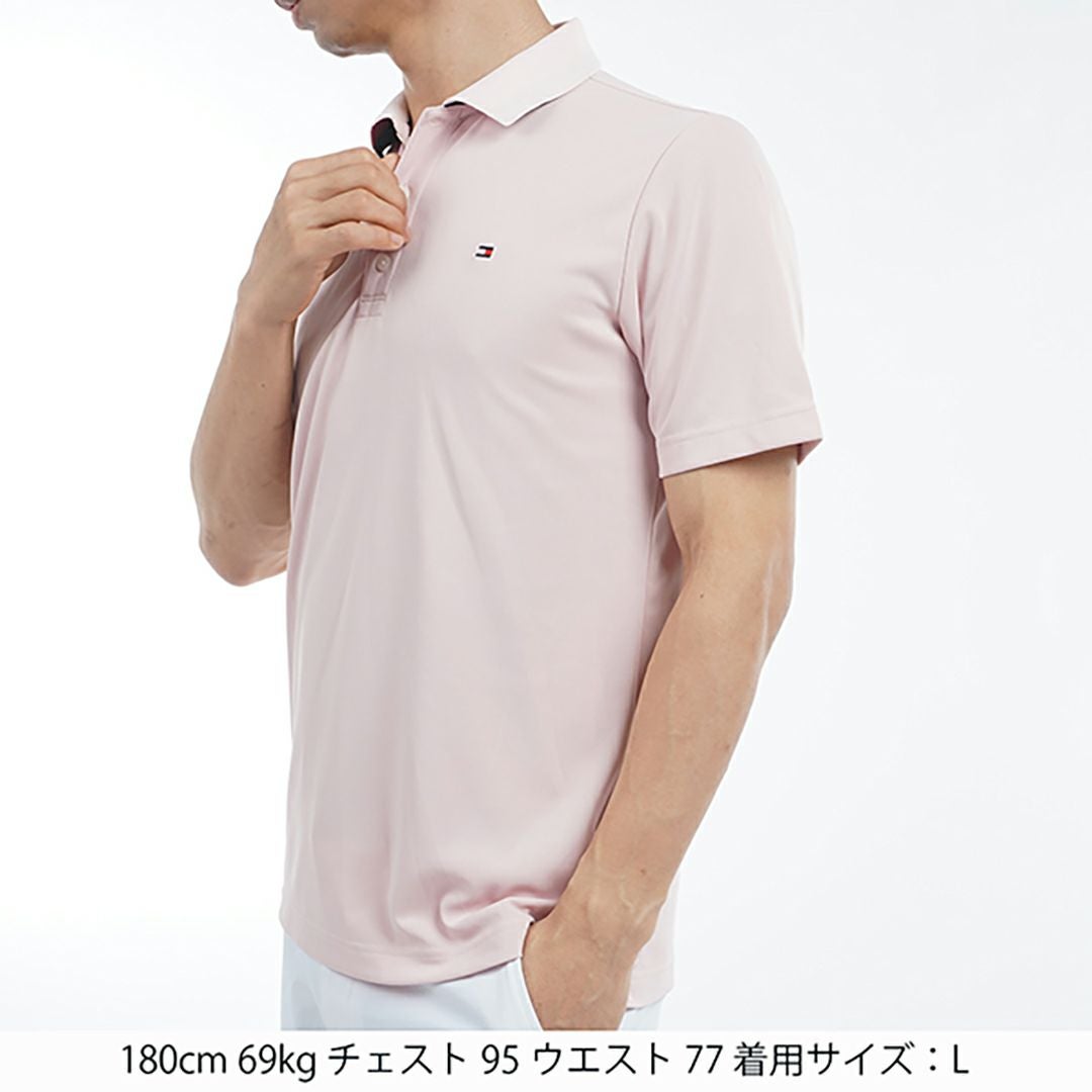 トミー ヒルフィガー ゴルフ]メンズ ベーシックフラッグ ポロシャツ