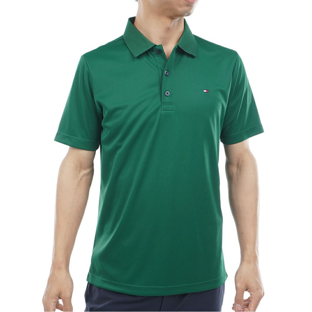 トミー ヒルフィガー ゴルフ]メンズ ベーシックフラッグ ポロシャツ