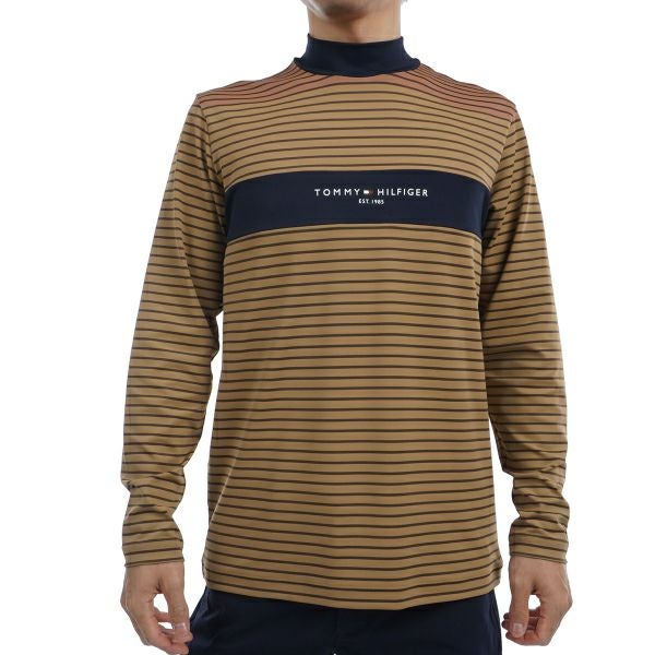 ツアーティー TOUR TEE メンズ メンズ エッセンシャル　長袖モックネックシャツ THMA454 詳細3