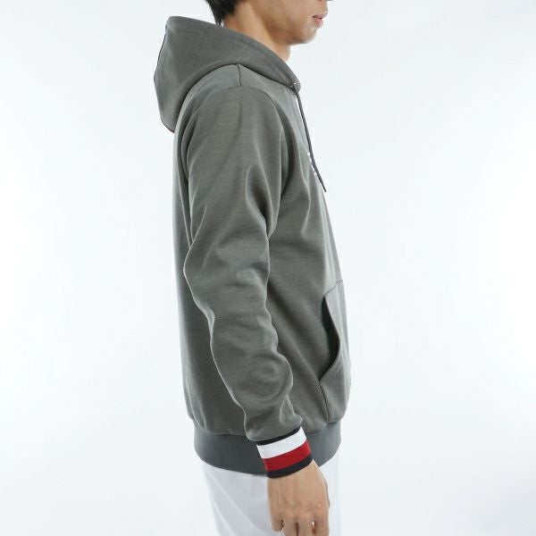 ツアーティー TOUR TEE メンズ メンズ フロントロゴ　スウェットフーディー THMA457 詳細11