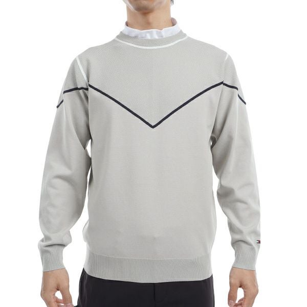 ツアーティー TOUR TEE メンズ メンズ トリコロールライン　クルーネックセーター THMA458 詳細3