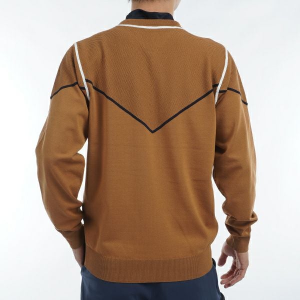 ツアーティー TOUR TEE メンズ メンズ トリコロールライン　クルーネックセーター THMA458 詳細6