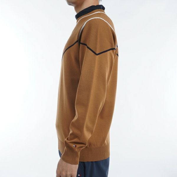 ツアーティー TOUR TEE メンズ メンズ トリコロールライン　クルーネックセーター THMA458 詳細13