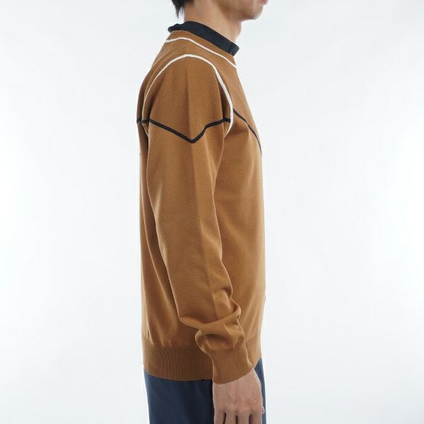 ツアーティー TOUR TEE メンズ メンズ トリコロールライン　クルーネックセーター THMA458 詳細14