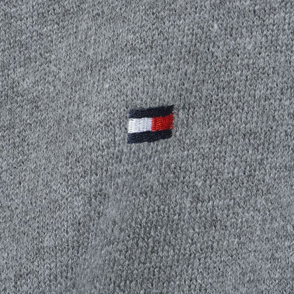 ツアーティー TOUR TEE メンズ メンズ バックロゴ　Vネックジップアップセーター THMA460 詳細15