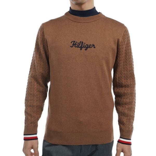 ツアーティー TOUR TEE メンズ メンズ ケーブルミックス　クルーネックセーター THMA461 詳細4