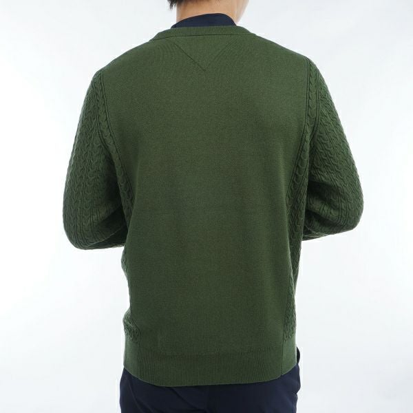 ツアーティー TOUR TEE メンズ メンズ ケーブルミックス　クルーネックセーター THMA461 詳細7