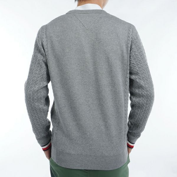 ツアーティー TOUR TEE メンズ メンズ ケーブルミックス　クルーネックセーター THMA461 詳細11