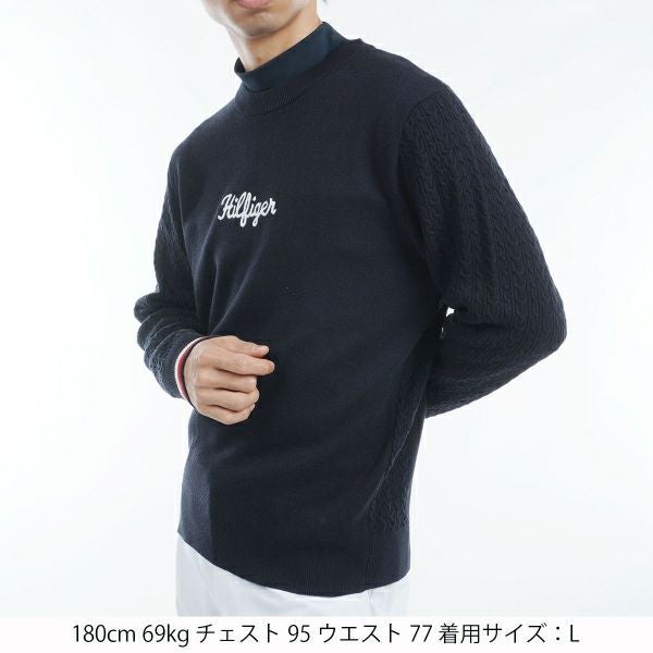 ツアーティー TOUR TEE メンズ メンズ ケーブルミックス　クルーネックセーター THMA461 詳細14