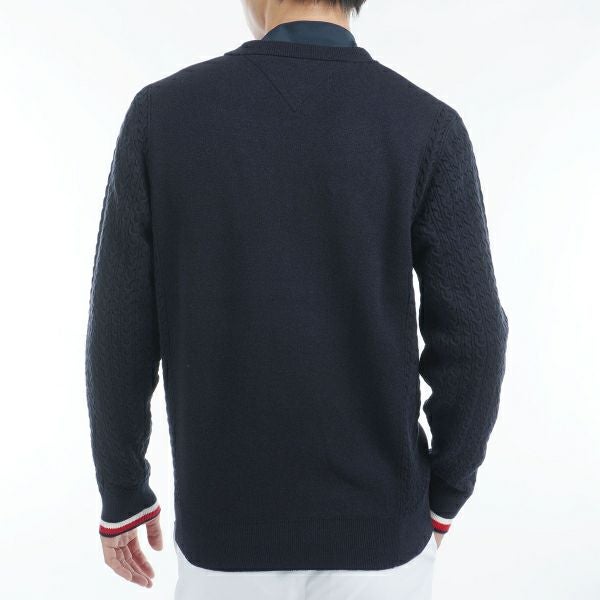 ツアーティー TOUR TEE メンズ メンズ ケーブルミックス　クルーネックセーター THMA461 詳細15