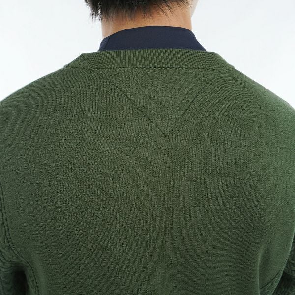 ツアーティー TOUR TEE メンズ メンズ ケーブルミックス　クルーネックセーター THMA461 詳細20