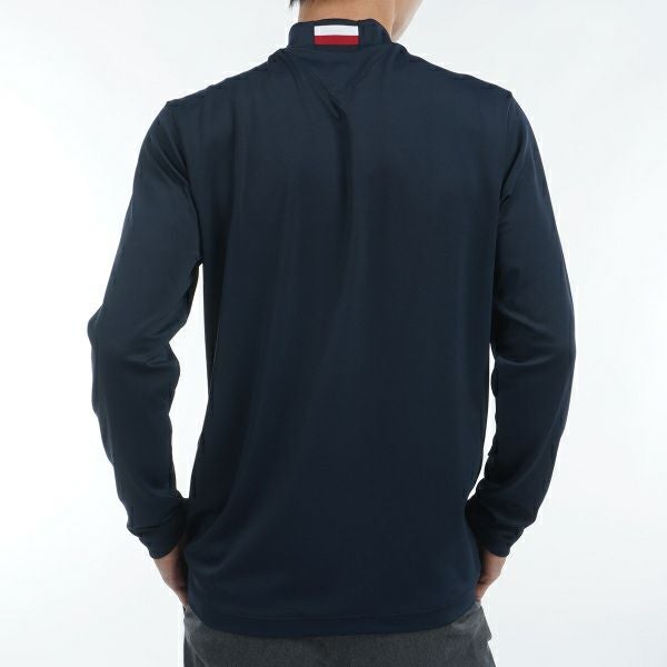 ツアーティー TOUR TEE メンズ メンズ フロントロゴ　長袖モックネックシャツ THMA465 詳細6