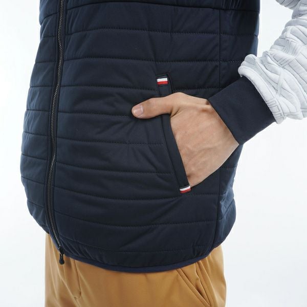 ツアーティー TOUR TEE メンズ メンズ 圧着キルト中綿　ベスト THMA467 詳細9