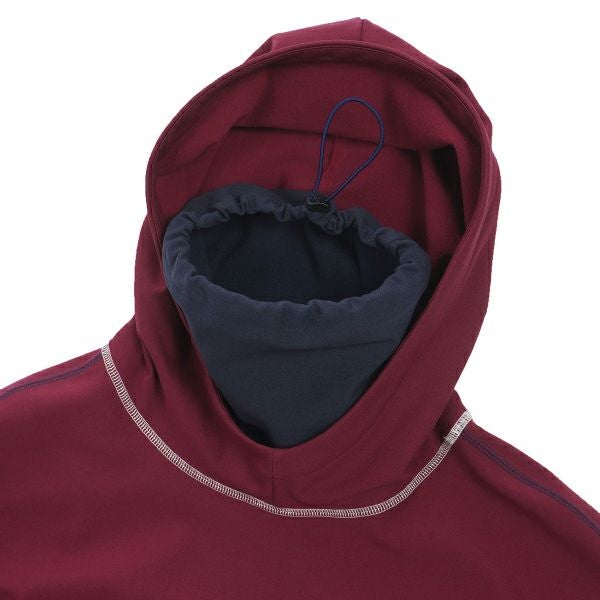 ツアーティー TOUR TEE メンズ メンズ ネックウォーマー付　スウェットフーディー THMA469 詳細17