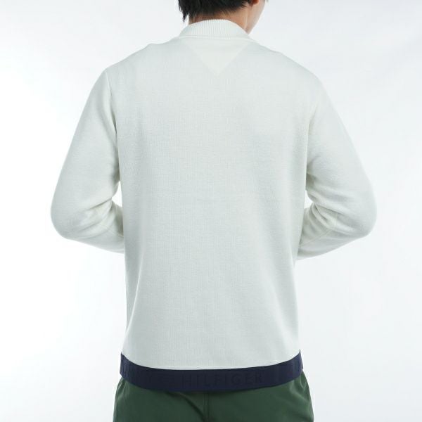 ツアーティー TOUR TEE メンズ メンズ フロントロゴ　ハーフジップ　モックネックセーター THMA472 詳細6