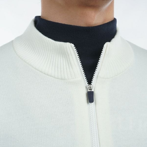 ツアーティー TOUR TEE メンズ メンズ フロントロゴ　ハーフジップ　モックネックセーター THMA472 詳細15