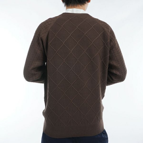 ツアーティー TOUR TEE メンズ メンズ シグネチャーストライプ　クルーネックセーター THMA473 詳細6