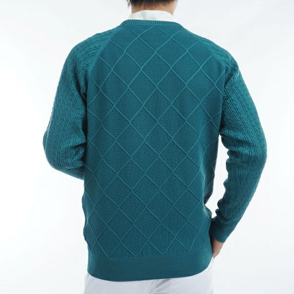 ツアーティー TOUR TEE メンズ メンズ シグネチャーストライプ　クルーネックセーター THMA473 詳細12